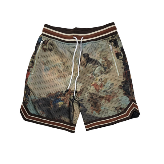 Jordan Craig Heaven & Hell Basketball Shorts Tie Polo