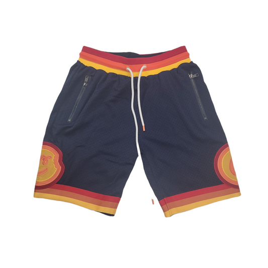 Cookies Putting In Work Mesh Shorts Navy