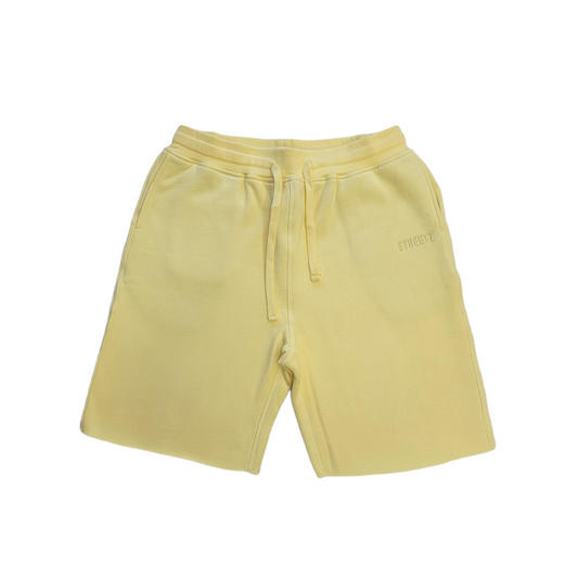 Streetz Iz Watchin Sweat shorts Pastel Yellow