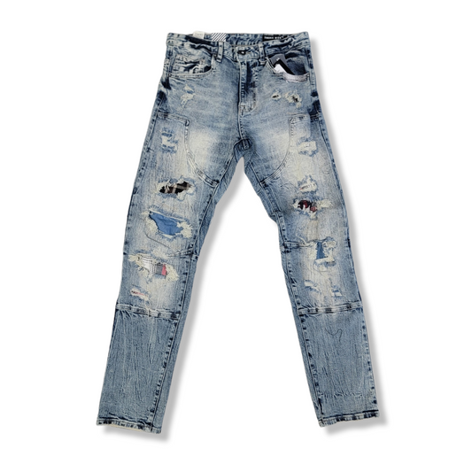 Smoke Rise Workwear Fashion Jean Ramsey Blue