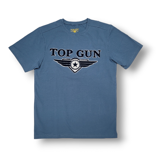 Top Gun Logo T-Shirt Teal
