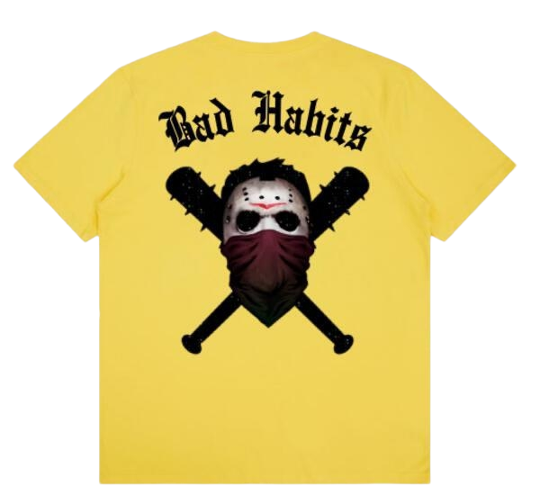 Roku Bad Habits T-shirt Yellow