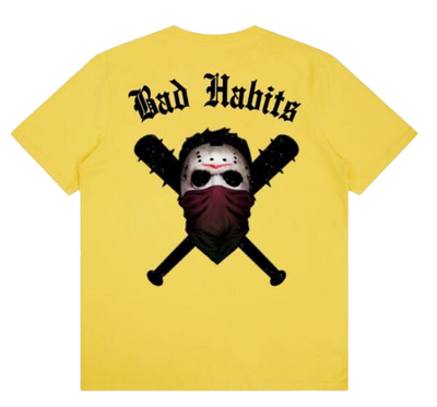 Roku Bad Habits T-shirt Yellow